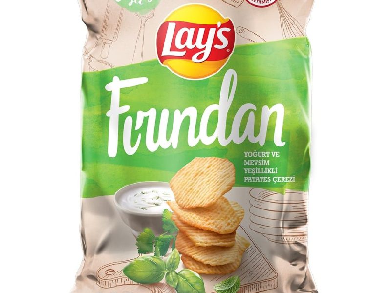 🚨 Lay’s Fırından Yoğurt ve Mevsim Yeşillikli Patates Çerezi Süper Boy 110 g — %33 İndirim