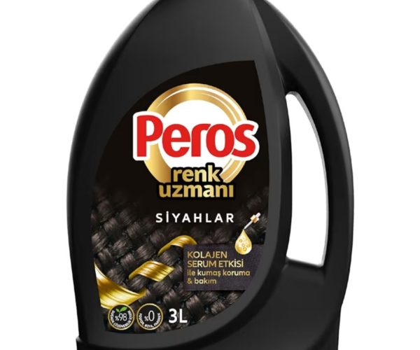Peros Renk Uzmanı Siyahlılar Sıvı Bakım Deterajını 3000 ml
