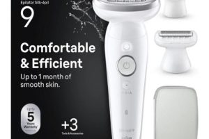 Prime Üyeleri için fırsat: Braun Silk·épil 9 Epilatör, Islak ve Kuru, Kalıcı Pürüzsüz Cilt, 9-061