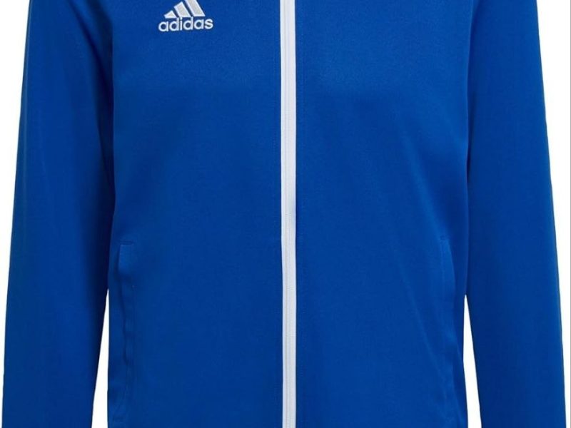 adidas Ent22 Tk Jkt Erkek Futbol Antrenman Ceketi HG6287 Mavi