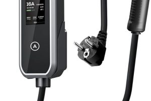 SCHONER® 3.5kw Taşınabilir Elektrikli Araç Şarj Istasyonu -Tak ve Şarj Et- Wi-Fi/Bluetooth Smart 5 Metre Tip2 Kablolu