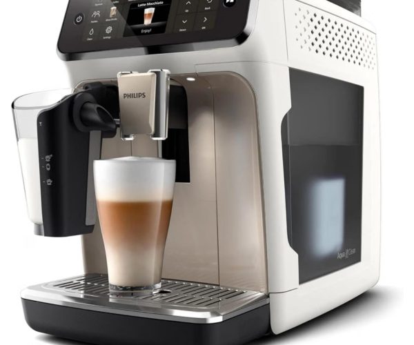 Philips 5500 Serisi LatteGo Tam Otomatik Espresso Makinesi, 20 Sıcak ve Soğuk İçecek, Renkli Dokunmatik Ekran, SilentBrew Teknolojisi (EP5543/90)