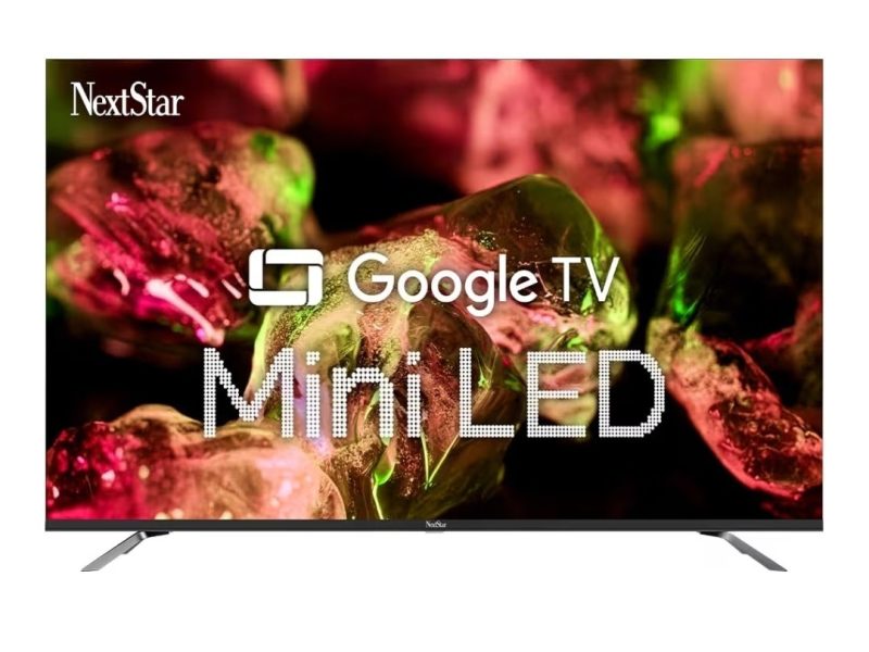 NextStar YE-55IDG11 55” 140 Ekran Uydu Alıcılı 4K Ultra HD Google MiniLED TV [Enerji Sınıfı G]