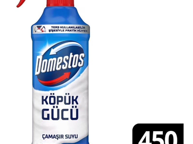 Domestos Köpük Gücü Köpük Çamaşır Suyu Kar Beyazı 450 ml