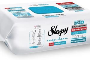 Sleepy Ocean Yüzey Temizlik Havlusu Mendili Okyanus Tazeliği 100 Yaprak