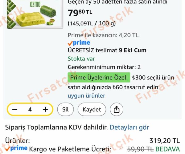 Nestle Damak Ezme Antep Fıstığı Parçalı Çikolata 55 gr — %1 İndirim