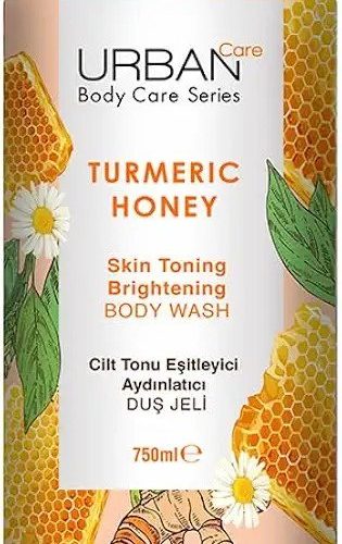 Urban Care Turmeric Honey Cilt Tonu Eşitleyici ve Aydınlatıcı Duş Jeli, 750 ml