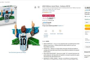 LEGO Editions Lionel Messi – Kutlama 43018