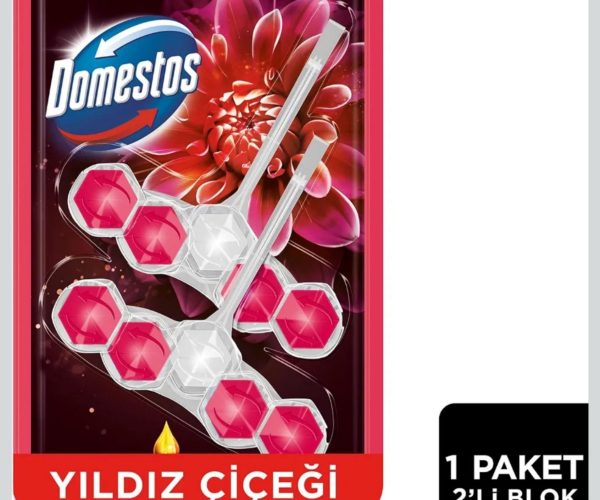 Domestos Wc Block Aroma Yıldız Çiçeği 2 x 50g