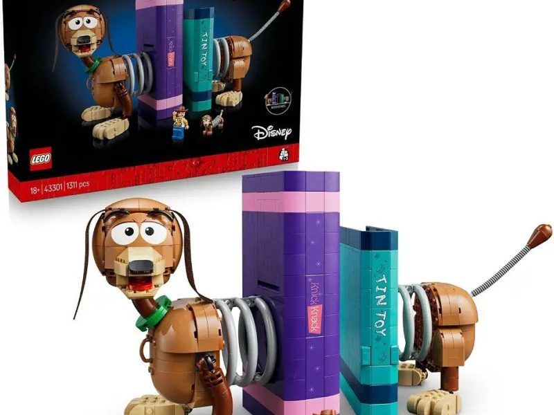 LEGO Disney ve Pixar Oyuncak Hikayesi Köpek Slinky Kitap Desteği 43301