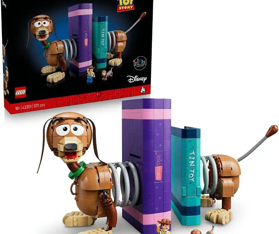 LEGO Disney ve Pixar Oyuncak Hikayesi Köpek Slinky Kitap Desteği 43301