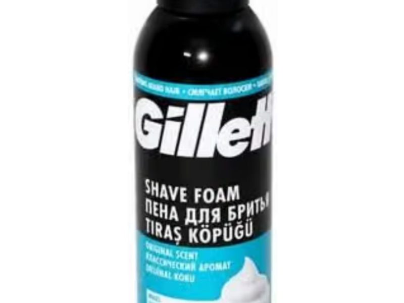 Gillette Classic Hassas Tıraş Köpüğü, 200 Ml