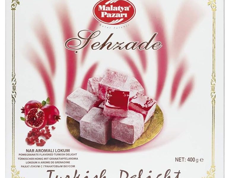 🚨 Malatya Pazarı Şehzade Nar Aromali Lokum 400 Gr