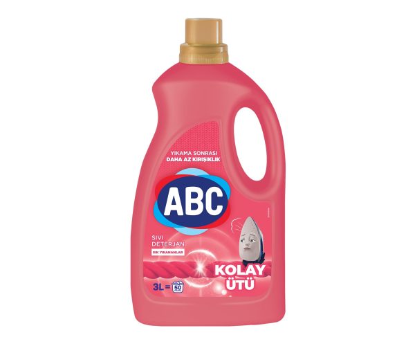 🚨 ABC DETERJAN Sıvı Çamaşır Deterjanı Kolay Ütü 3 L — %33 İndirim