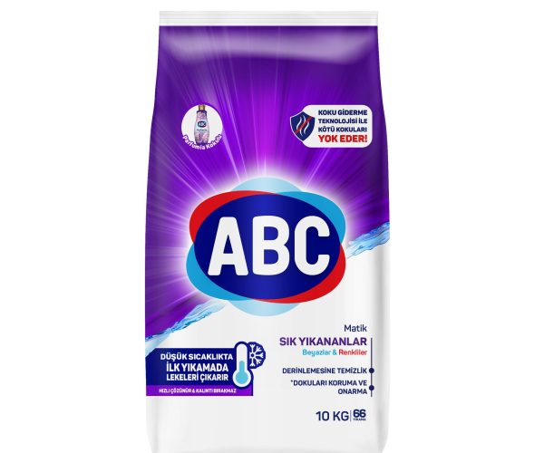 🚨 ABC DETERJAN Matik Sık Yıkayanlar 10 Kg — %33 İndirim