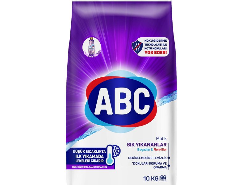 🚨 ABC DETERJAN Matik Sık Yıkayanlar 10 Kg — %33 İndirim
