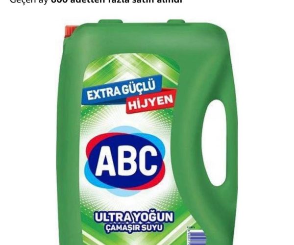 ABC DETERJAN Ultra Çamaşır Suyu Dağ Ferahlığı 3,25 L