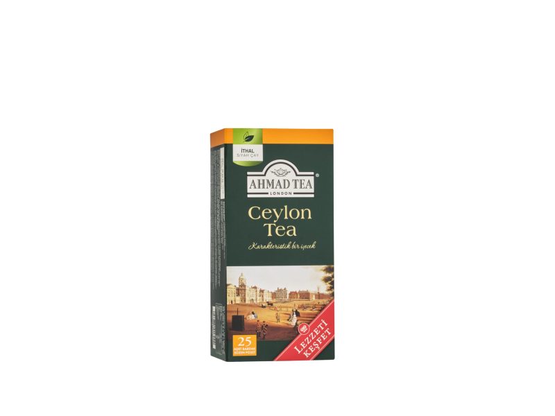 🚨 AHMAD TEA Ceylon Tea Bardak Poşet Çay 25’Li 50 G — %10 İndirim