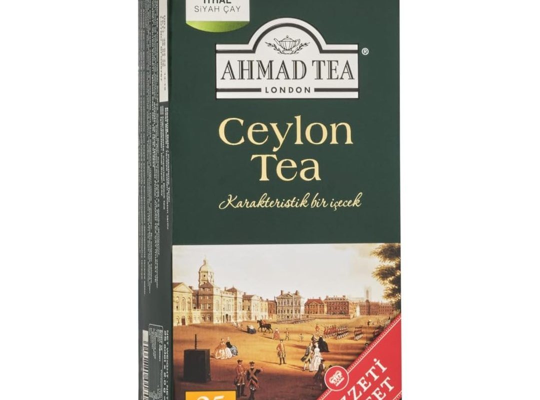 🛍️ AHMAD TEA Ceylon Tea Bardak Poşet Çay 25’Li 50 G