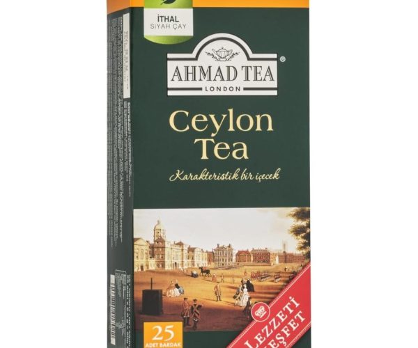 🛍️ AHMAD TEA Ceylon Tea Bardak Poşet Çay 25’Li 50 G