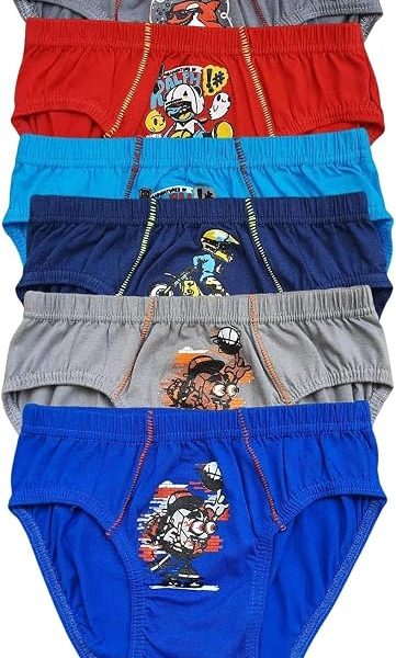 🚨 Tutku Erkek Çocuk Desenli Slip Külot 6 lı Paket