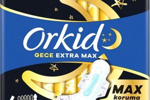 🚨 Orkid Ultra Hijyenik Ped Gece Ekstra Max (Boy 6) 8 Adet Ped — %25 İndirim