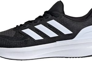 adidas ULTRARUN 5 Erkek Spor Ayakkabı, Core Black/Cloud White/Core Black, 42 2/3 EU