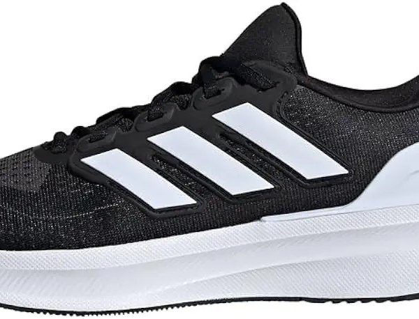adidas ULTRARUN 5 Erkek Spor Ayakkabı, Core Black/Cloud White/Core Black, 42 2/3 EU