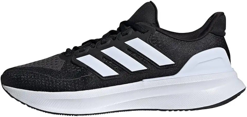 adidas ULTRARUN 5 Erkek Spor Ayakkabı, Core Black/Cloud White/Core Black, 42 2/3 EU
