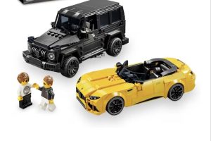 LEGO Speed Champions Mercedes-AMG G 63 ve Mercedes-AMG SL 63 76924 | 10 Yaş ve Üzeri Araç Tutkunu Kız ve Erkek Çocukları için 2 Model İçeren Oyuncak Yapım Seti, Doğum Günü Hediyesi (808 Parça)