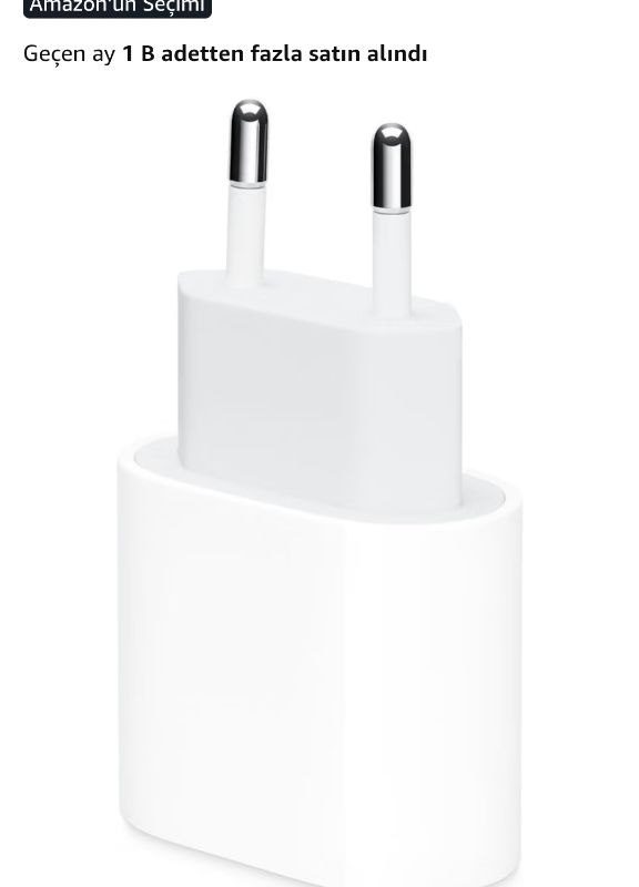 Apple 20 W usb -c güç adaptörü