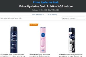 📦 Satıcı: Amazon — %50 İndirim