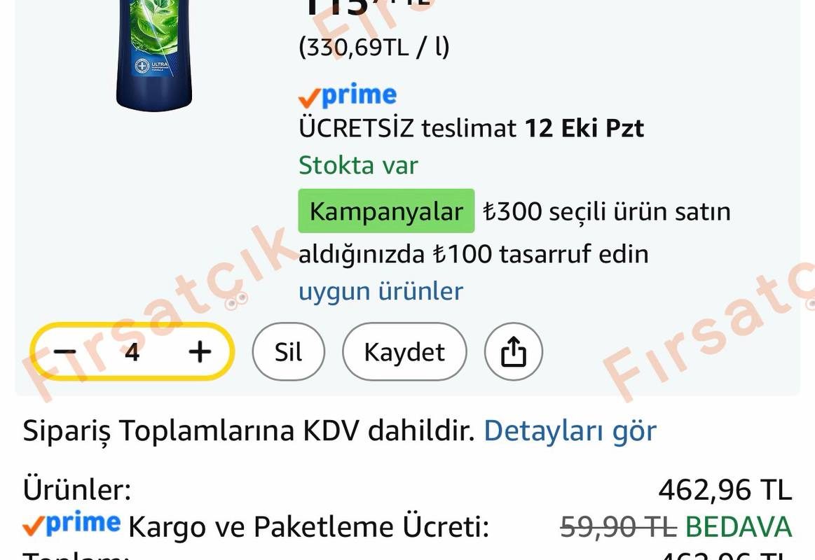 Clear Men Mentol 350 ml Şampuan