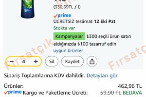 Clear Men Mentol 350 ml Şampuan