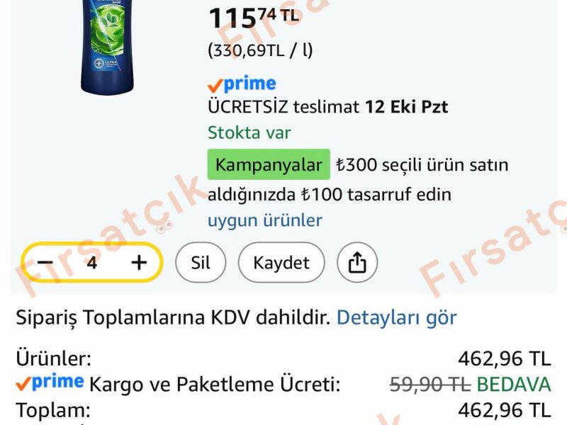 Clear Men Mentol 350 ml Şampuan