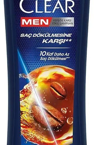 Clear Men Kepeğe Karşı Etkili Şampuan Saç Dökülmesine Karşı Kahve Çekirdeği Özü 350 ml