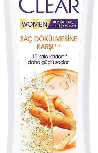 Clear Women Saç Dökülmesine Karşı Zencefil Özü Kepeğe Karşı Etkili Şampuan 350 ml