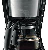Philips Filtre Kahve Makinesi, 1,2 Lt Kapasite, Otomatik Kapanma, Cam Demlikli, Siyah ve Metal, HD7462/20