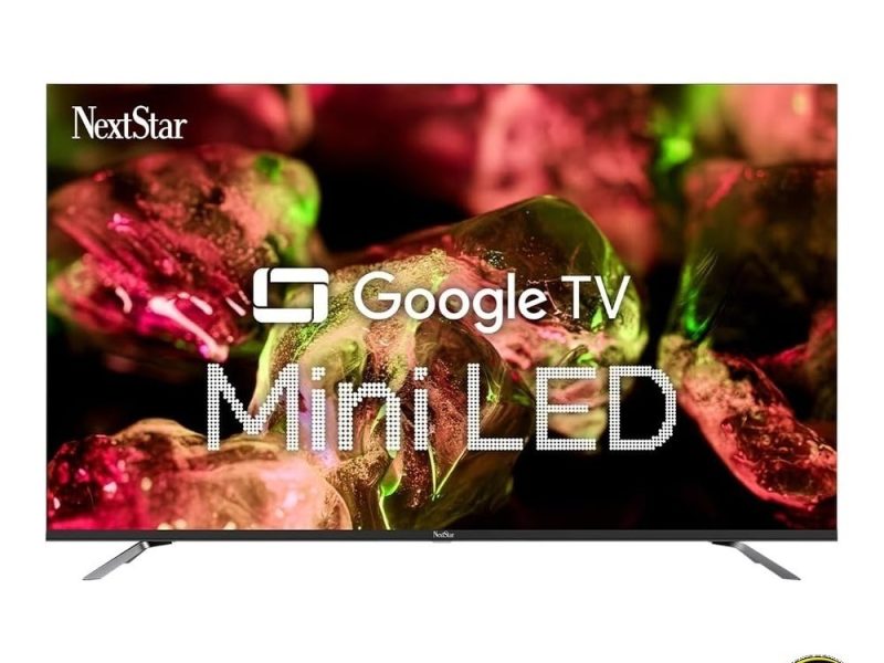 NextStar YE-55IDG11 55” 140 Ekran Uydu Alıcılı 4K Ultra HD Google MiniLED TV [Enerji Sınıfı G]