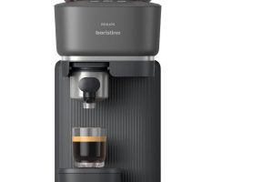 🛍️ Philips Baristina Espresso Makinesi   Gerçek Espresso, Tam Kolaylık   Kompakt   16 Bar Basınç   Entegre Öğütücü   Siyah Makine, Siyah Filtre Tutuculu (BAR300/60)
