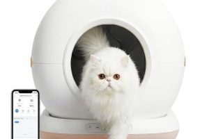 Haustier CB001 AKILLI OTOMATİK KEDİ TUVALETİ APP İLE UZAKTAN KONTROL