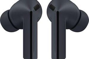 Samsung Galaxy Buds3 FE, Kablosuz Kulak İçi Kulaklık, Siyah, Blade Tasarım, Dengeli Ses, 360 Audio, Aktif Gürültü Engelleme & Net Çağrı (Samsung Türkiye Garantili)