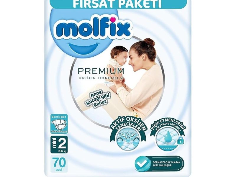 🛍️ Molfix Oks Mini 70’li Bebek Bezi