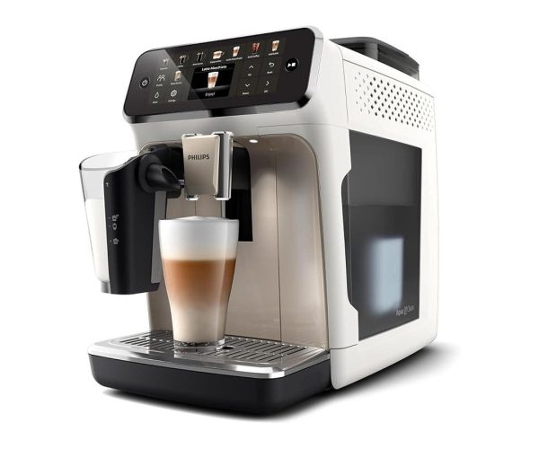 🛍️ Philips 5500 Serisi LatteGo Tam Otomatik Espresso Makinesi, 20 Sıcak ve Soğuk İçecek, Renkli Dokunmatik Ekran, SilentBrew Teknolojisi (EP5543/90)