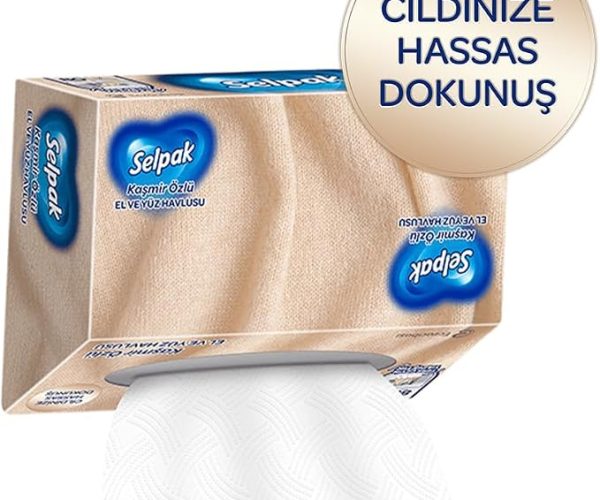 🚨 Selpak Kaşmir El Yüz Havlusu 80 Yaprak — %34 İndirim