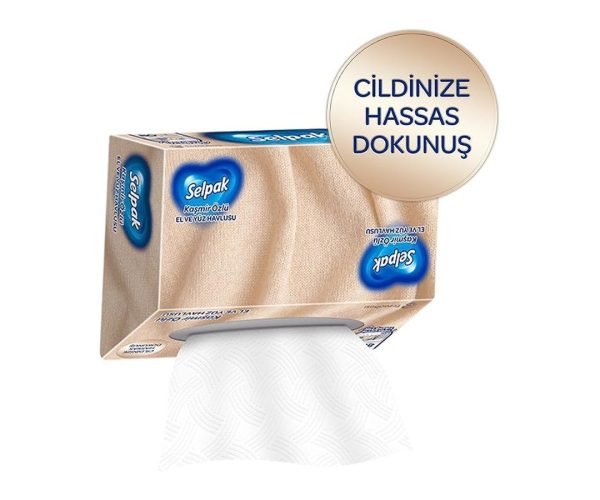 🛍️ Selpak Kaşmir El Yüz Havlusu 80 Yaprak — %34 İndirim