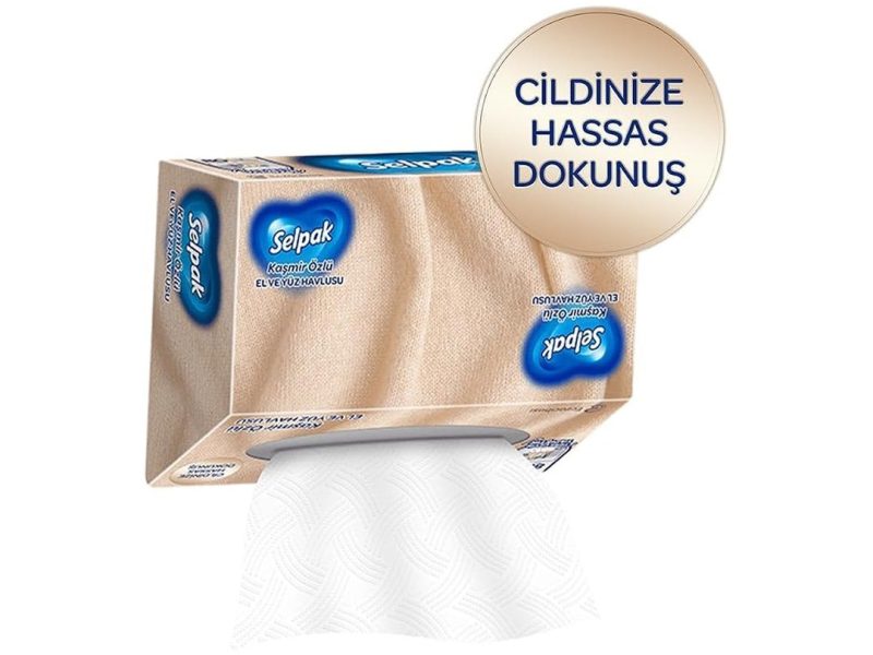 🛍️ Selpak Kaşmir El Yüz Havlusu 80 Yaprak — %34 İndirim