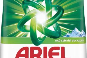 🛒 3 Adet Alımda! – Ariel Dağ Esintisi Beyazlar Toz Çamaşır Deterjanı 7 Kg 46 Yıkama — %39 İndirim