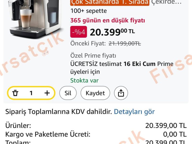 Philips LatteGo Tam Otomatik Kahve Makinesi 5543/90