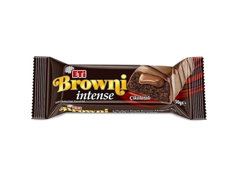 🛍️ Eti Browni Intense Çikolatalı Kek 50 g x 16 Adet